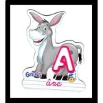 Magnet gervais lettre a - ane