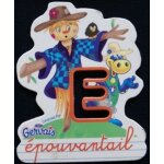 Magnet gervais lettre e epouvantail