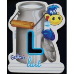 Magnet gervais lettre l lait