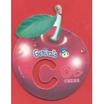 Magnet pochoir gervais lettre c cerise