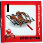 Magnet ptits rep�res c�telettes lettre i