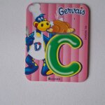 Magnet s�rie couleur m�tier danone petit gervais magnet alphabet lettre c cuisinier