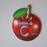 Magnet série fruit légume pochoir danone gervais alphabet lettre c cerise Magnet série fruit légume pochoir danone gervais alphabet lettre c cerise