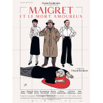 Maigret et le mort amoureux - v�ritable affiche de cin�ma pli�e - format 120x160 cm - de pascal bonitzer ...