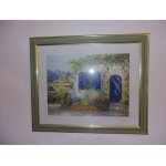 Maison provencale. aquarelle vincent 40 x50 dans son encadrement. Maison provencale. aquarelle vincent 40 x50 dans son encadrement.