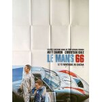 Le mans 66 (ford v ferrari) - v�ritable affiche de cin�ma pli�e - format 120x160 cm - de james mangold ...