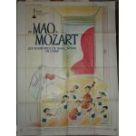 De mao a mozart - 1981 - affiche originale pliee 120 x 160 - chine - musique classique - isaac stern ... De mao a mozart - 1981 - affiche originale pliee 120 x 160 - chine - musique classique - isaac stern ...