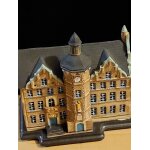 Maquette en c�ramique peinte de l'h�tel de ville de d�sseldorf - das rathaus zu d�sseldorf