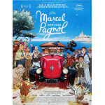 Marcel et monsieur pagnol - v�ritable affiche de cin�ma pli�e - format 40x60 cm - de sylvain chomet avec ...
