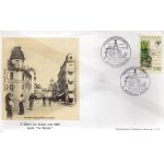 Marcophilie - cachet comm�moratif - bourg en bresse - l'hotel des postes vers 1900 - centenaire de la ...