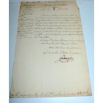 Marie - barthlemy de castelbajac, lettre autographe signe en tant que conseiller d'tat le 4 fvrier ...