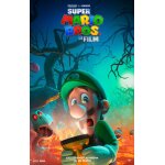 Super mario bros - 2023 - luigi et torche - 120x160cm - affiche / poster envoi en tube