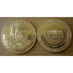 Medaille du sacre coeur montmartre couleur or par monnaie de paris 2014