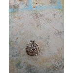 Medaille saint christophe argent neuve lourdes