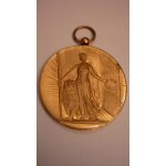 M�daille soci�t� des anciens militaire 31 ao�t 1913 inauguration du drapeau, graveur j. fisch ref m385 ...