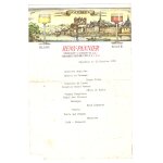 Menu 1968 rémy - pannier négociant en vins a saumur banquet des anciens - alcool - anjou - oenologie Menu 1968 rémy - pannier négociant en vins a saumur banquet des anciens - alcool - anjou - oenologie