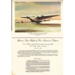 Menu / pan am / clipper class / dixie clipper 1939