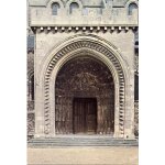 Les merveilles du maine, le mans (sarthe), la cath�drale saint julien, le porche m�ridional appel�  la ...