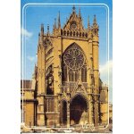 Metz : cathdrale st etienne, la faade ouest (regard sur la lorraine) (ref 5726 - 93)
