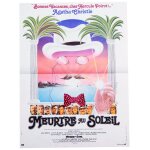 Meurtre au soleil / evil under the sun - v�ritable affiche de cin�ma pli�e - format 40x60 cm - de guy ...
