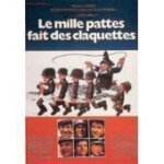 Le mille pattes fait des claquettes - jean girault - francis perrin - affiche de cinma plie 60x40 cm ...
