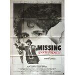 Missing (port disparu) - vritable affiche de cinma - format 120x160 cm - costa - gavras, jack lemmon, ...