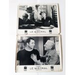 Le mistral : jeu de 2 photos d'exploitation cin�matographique - format 24x30 cm - de jacques houssin ...