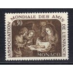 Monaco 1966 : association mondiale des amis de l'enfance : la nativit� de gherardo delle notti (florence, ...