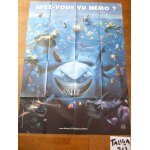 Le monde de nemo de andrew stanton - affiche de cinma format 120 x 160 cm