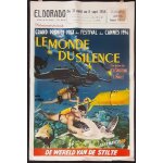 Le monde du silence - film fran�ais 1956 louis malle & jacues - yves cousteau - affiche de cin�ma originale ...
