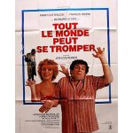 Tout le monde peut se tromper de jean couturier - 1983 - francis perrin - fanny cottencon - affiche de ...