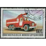Mongolie 1977 oblit�r� used transports truck foam extinguisher camion pompiers avec extincteur a mousse ...