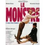 Le monstre - roberto benigni - affiche de cin�ma pli�e format 120x160 cm