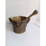 Mortier plus pilon du xixme exellent etat hauteur 8 cm largeur 12 cm, 1, 50 kg