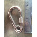 Mousqueton inox vis oeil.
