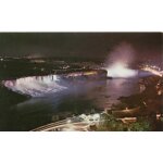 Ms85 the colorful night illumination of the falls from the observation deck of the oneida tower