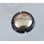 Muselet, capsule de champagne louis roederer. or ple. contour marron.