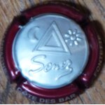 Muselet champagne   cristian senez  brut 1 / 2 bouteille cte des bar, fontette