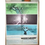 Music lovers - 1970 - affiche originale pliee 60 x 80 - ken russell - tchaikowsky - musique classique ... Music lovers - 1970 - affiche originale pliee 60 x 80 - ken russell - tchaikowsky - musique classique ...