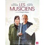 Les musiciens - v�ritable affiche de cin�ma pli�e - format 120x160 cm - de gr�gory magne avec val�rie ...