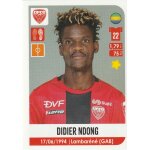 N 105 - stickers image vignette - panini - foot 2020 / 2021 - didier ndong - dijon fco - football ligue ...