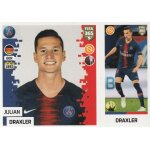 N 156 - stickers image panini vignette - foot fifa 365 2019 - draxler