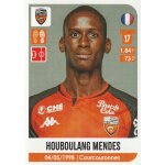 N 173 - stickers image vignette - panini - foot 2020 / 2021 - houboulang mendes - fc lorient - football ...