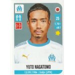 N 226 - stickers image vignette - panini - foot 2020 / 2021 - yuto nagatomo - olympique de marseille ...