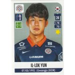 N 317 - stickers image vignette - panini - foot 2020 / 2021 - il lok yun - monptellier herault - football ...