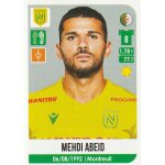 N 331 - stickers image vignette - panini - foot 2020 / 2021 - mehdi abeid - fc nantes - football ligue ...