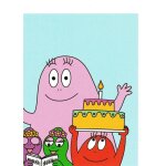 N 4 - stickers image panini barbapapa