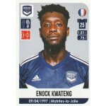 N 43 - stickers image vignette - panini - foot 2020 / 2021 - enock kwateng - bordeaux - football ligue ...
