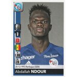 N 458 - stickers image vignette - panini - foot 2018 / 2019 - abdallah ndour - strasbourg