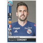 N 460 - stickers image vignette - panini - foot 2018 / 2019 - benjamin corgnet - strasbourg